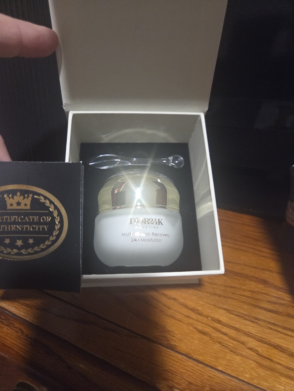 NIB Dior Multi-Vitamin Recovery 24H Moisturizer - White & Gold